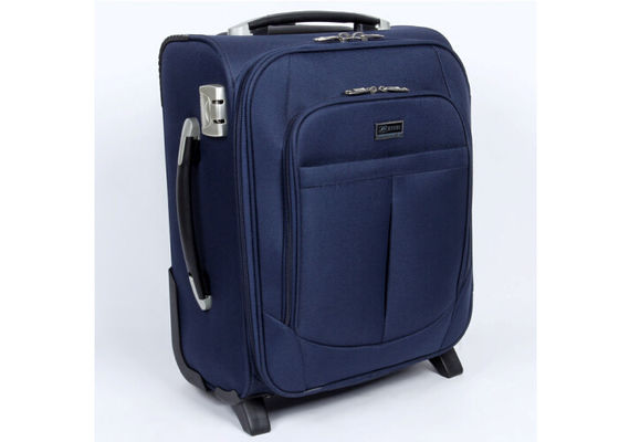 Business 20 24 28 inch suitcase trolleys with customizable cambridge metal plate logo